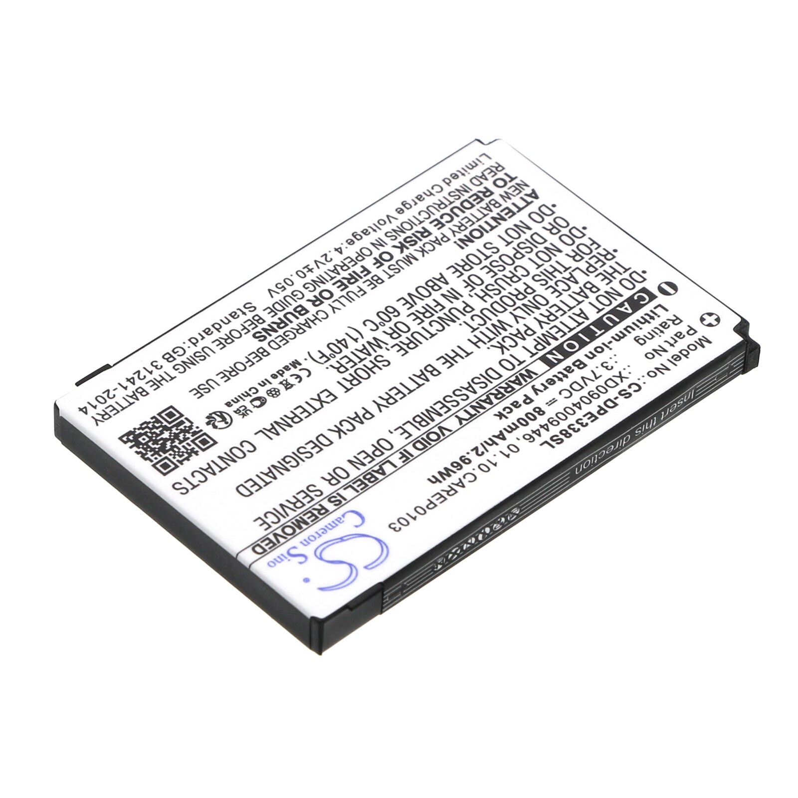 Batteri til SmartPhone, mobil til Doro PhoneEasy 338, PhoneEasy 345, PhoneEasy 342 osv.
