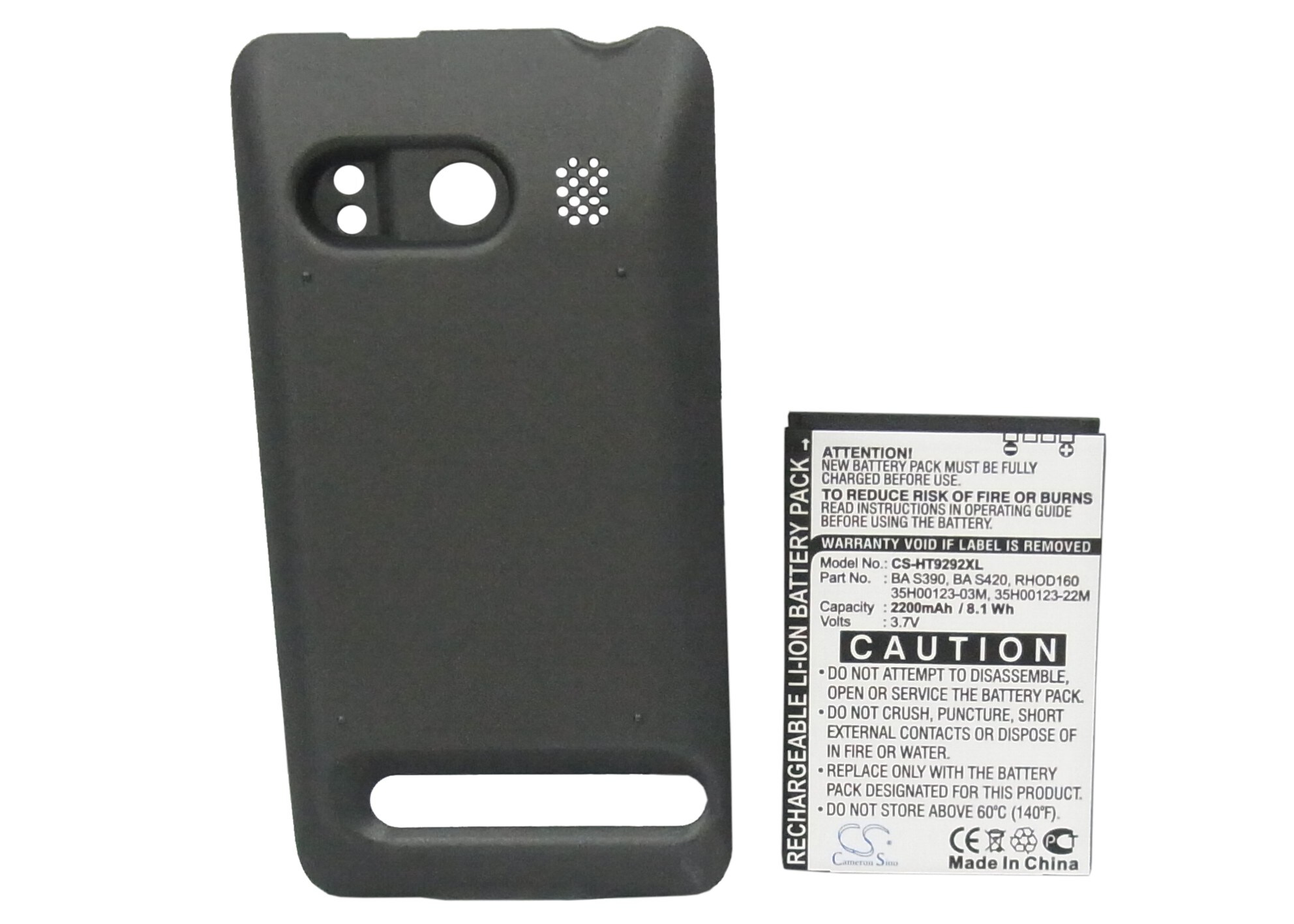 Batteri for SmartPhone, Mobil for HTC EVO 4G, A9292, Supersonic
