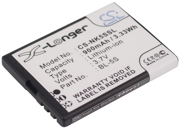 Batteri for SmartPhone, Mobil for Nokia 2330, 2330 Classic