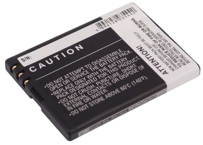Batteri for SmartPhone, Mobil for Nokia 2330, 2330 Classic