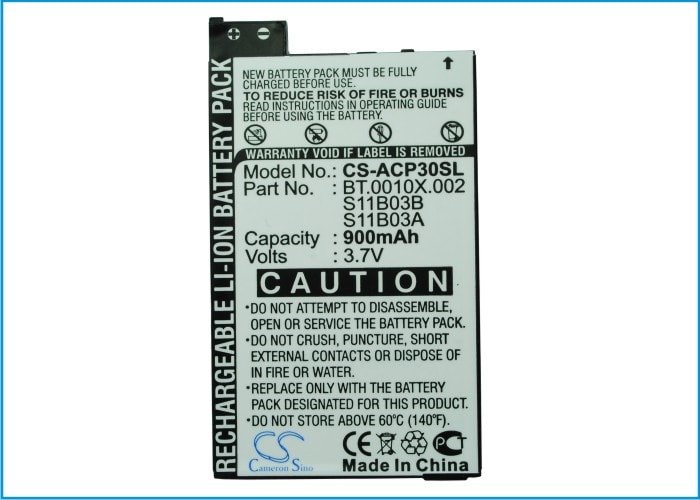 Batteri for smarttelefon, mobil for Acer P300, neoTouch P300