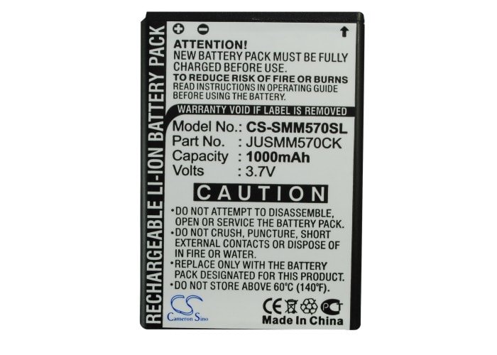 Batteri for SmartPhone, Mobil for Samsung SPH-M570, Restore SPH-M570, Acclaim M920 og andre.