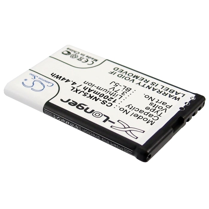 Batteri for SmartPhone, Mobil for Nokia 5800, 5800T, 5800 XpressMusic etc.