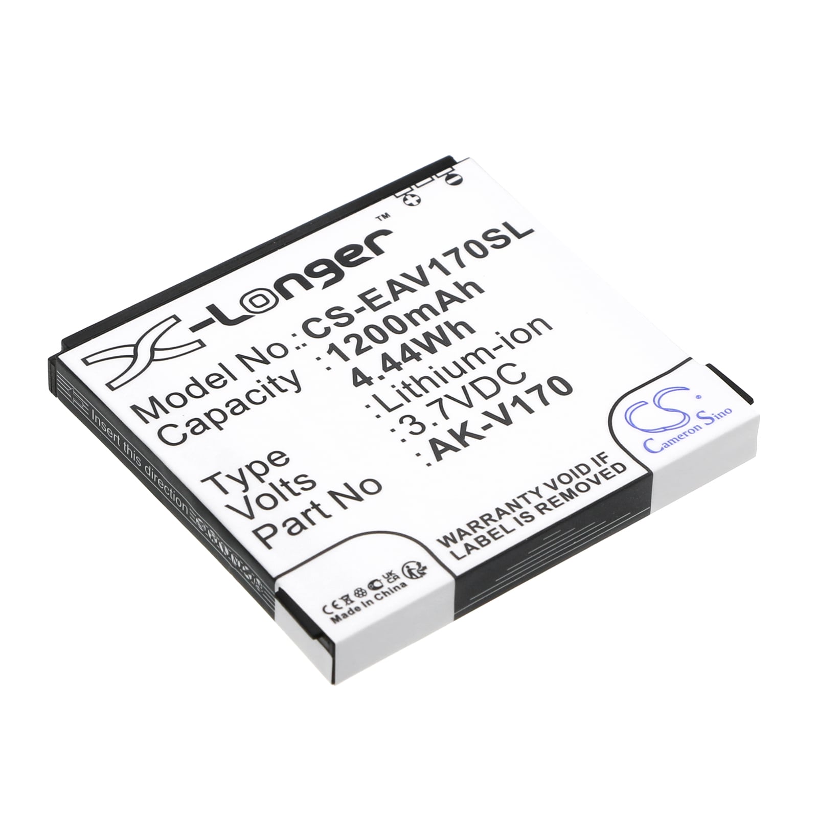 Batteri til smarttelefon, mobil til Emporia AK-V170, Lifeplus, Life+