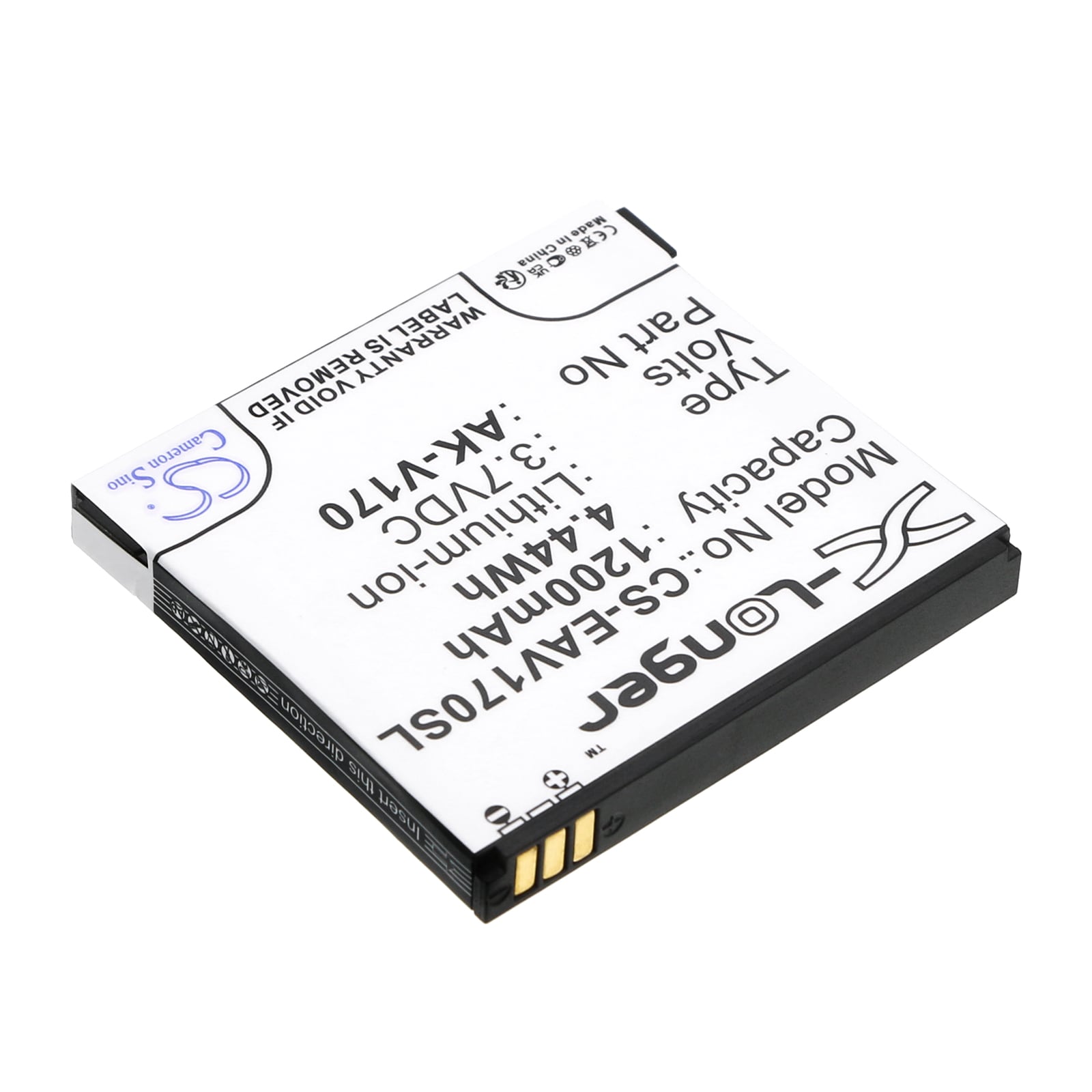 Batteri til smarttelefon, mobil til Emporia AK-V170, Lifeplus, Life+