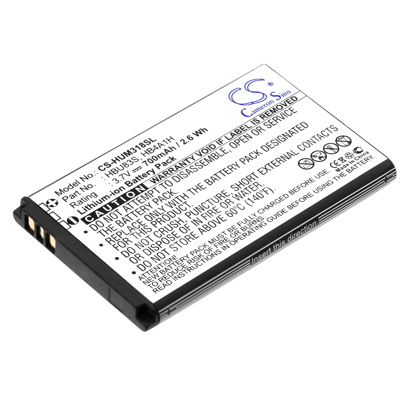 Batteri for SmartPhone, Mobil for Vodafone VF716, VF736, 715 og andre.