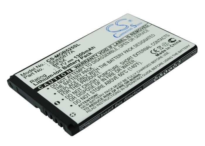 Batteri for SmartPhone, Mobil for Motorola MB525, MB520, Defy etc.