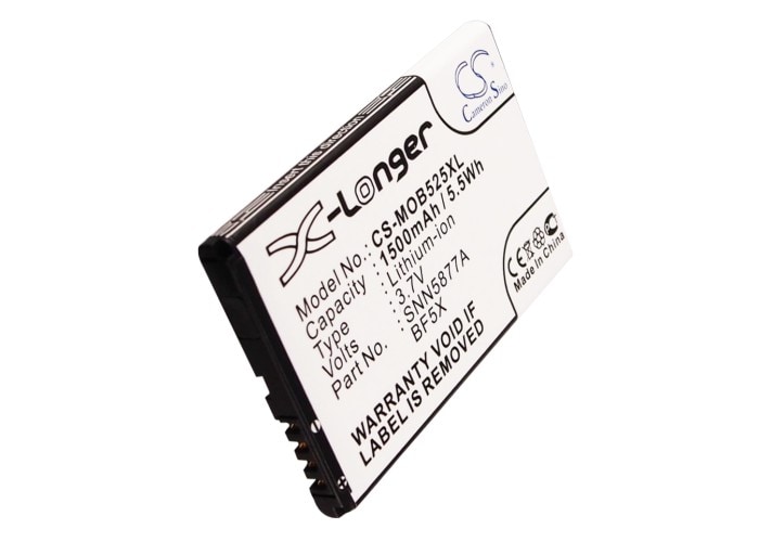Batteri for SmartPhone, Mobil for Motorola MB525, MB520, Defy etc.