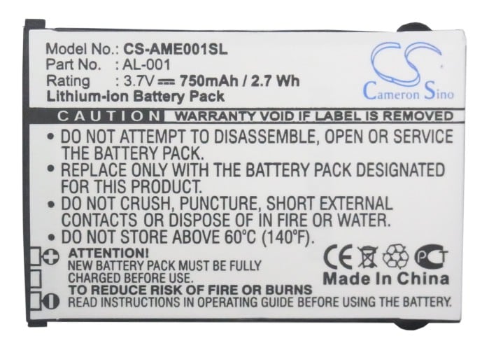 Batteri for smarttelefon, mobil for AMOI AL-001