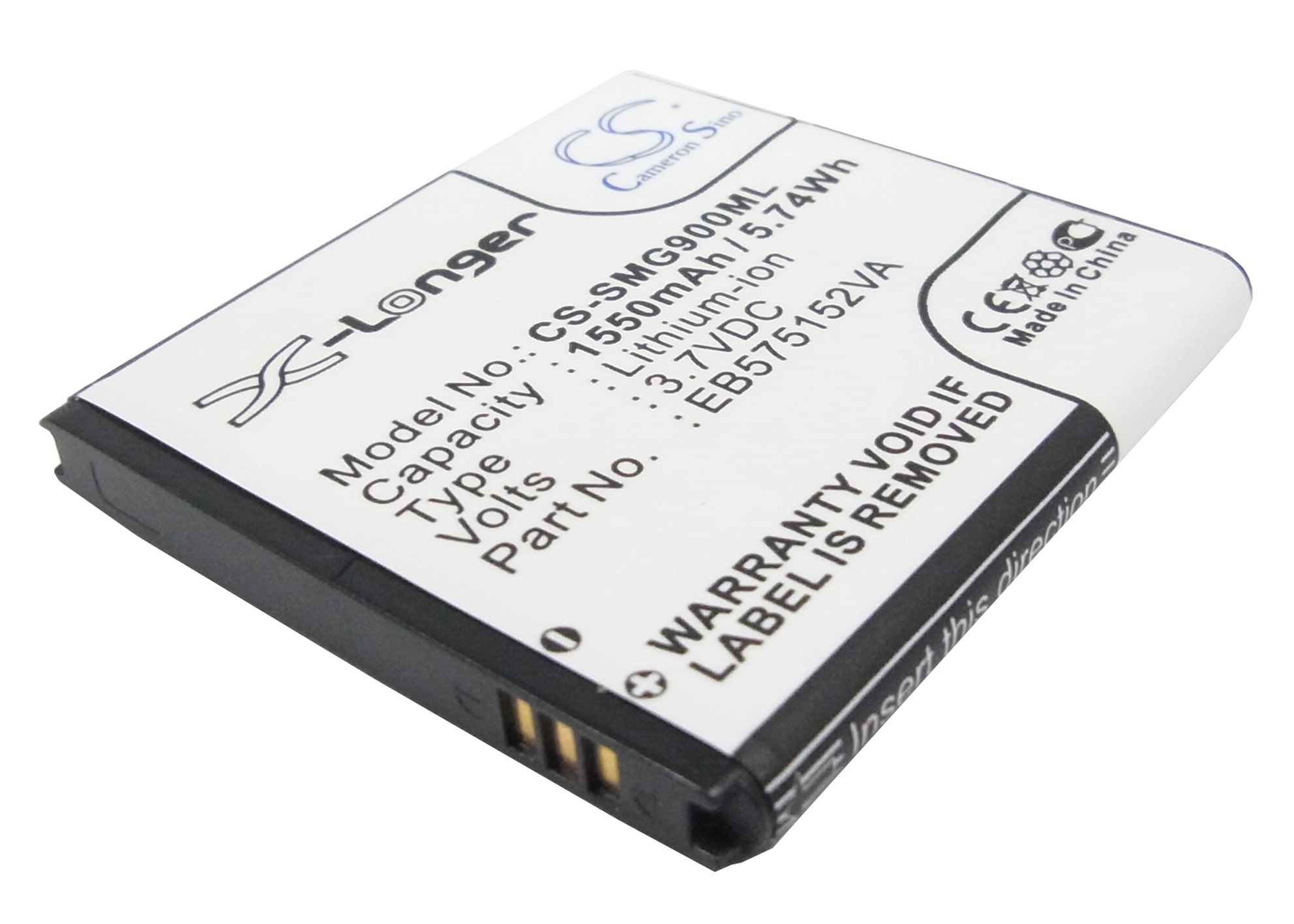 Batteri for SmartPhone, Mobil for T-Mobile Vibrant, Galaxy S 4G, Vibrant 4G etc.
