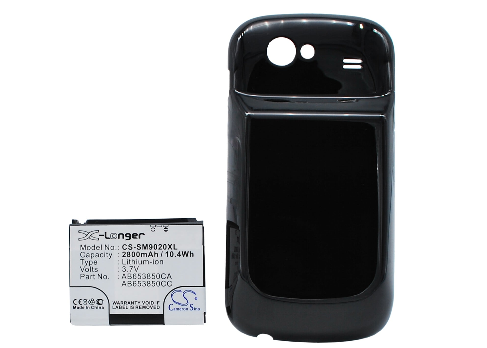 Batteri for SmartPhone, Mobil for Samsung Nexus S, Nexus S 4G, GT-I9020 og andre.