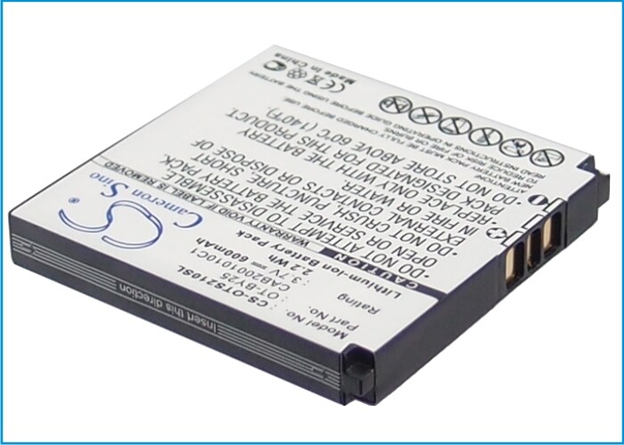 Batteri for SmartPhone, Mobil for Alcatel OT-S210, OT-S211, OT-S211C og andre.