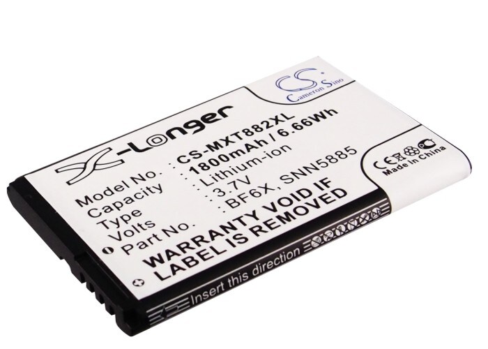 Batteri for SmartPhone, mobil for Motorola XT882, Droid 3, XT862 og andre.