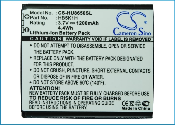 Batteri for SmartPhone, Mobil for T-Mobile Prism U8651, Prism, Astro etc.