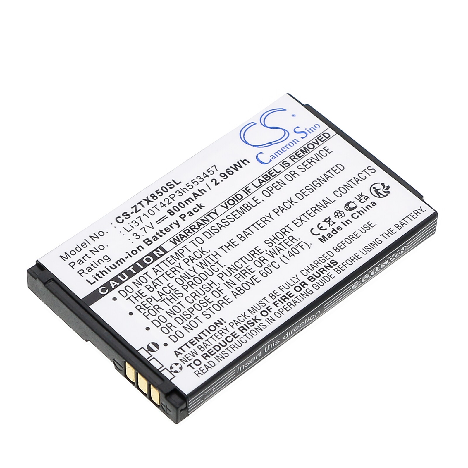 Batteri for SmartPhone, Mobil for T-Mobile E110 Zest, E110, Zest
