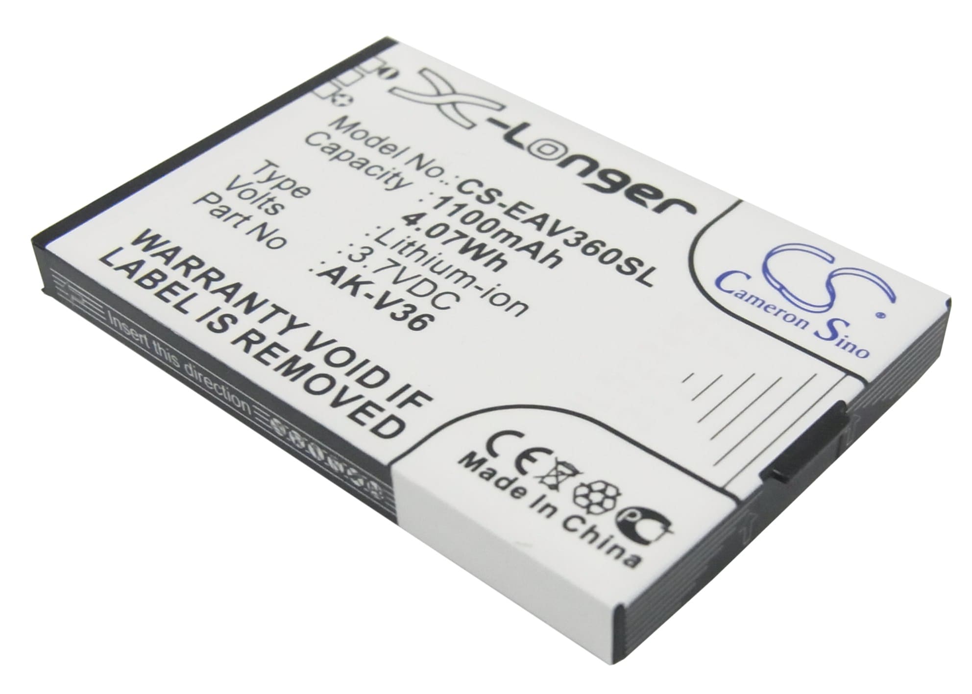 Batteri for SmartPhone, Mobil for Emporia Elegance, Elegance Premium, ElegancePlus og andre.