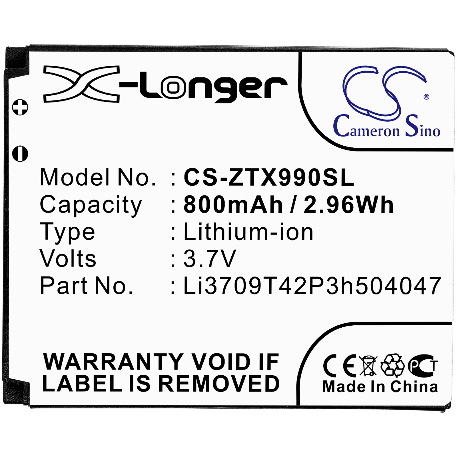 Batteri for SmartPhone, Mobil for T-Mobile Beat, Vibe E200