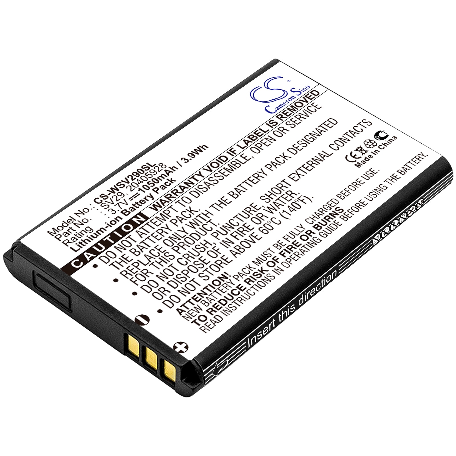 Batteri for smarttelefon, mobil for Maas CP-228-EU