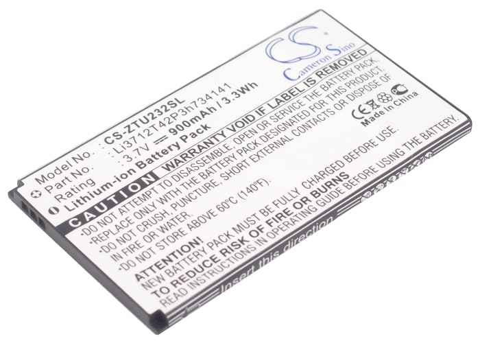 Batteri for smarttelefon, mobil for ZTE N960, U236, X920