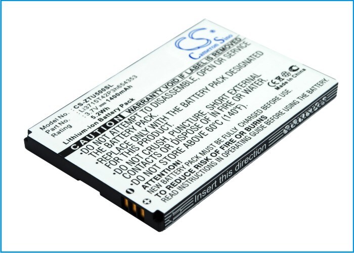 Batteri for smarttelefon, mobil for ZTE X876, X70, X60 osv.