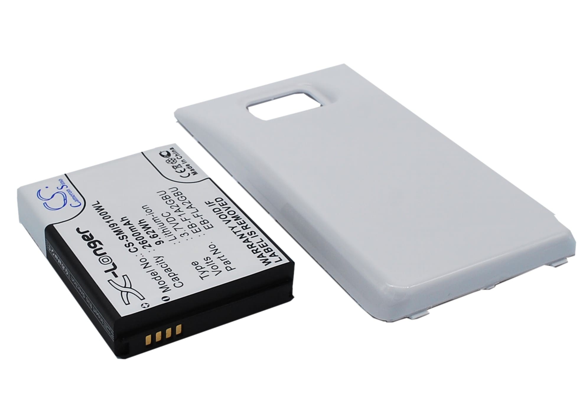 Batteri for SmartPhone, Mobil for Samsung Galaxy S II, Galaxy S2, GT-I9100