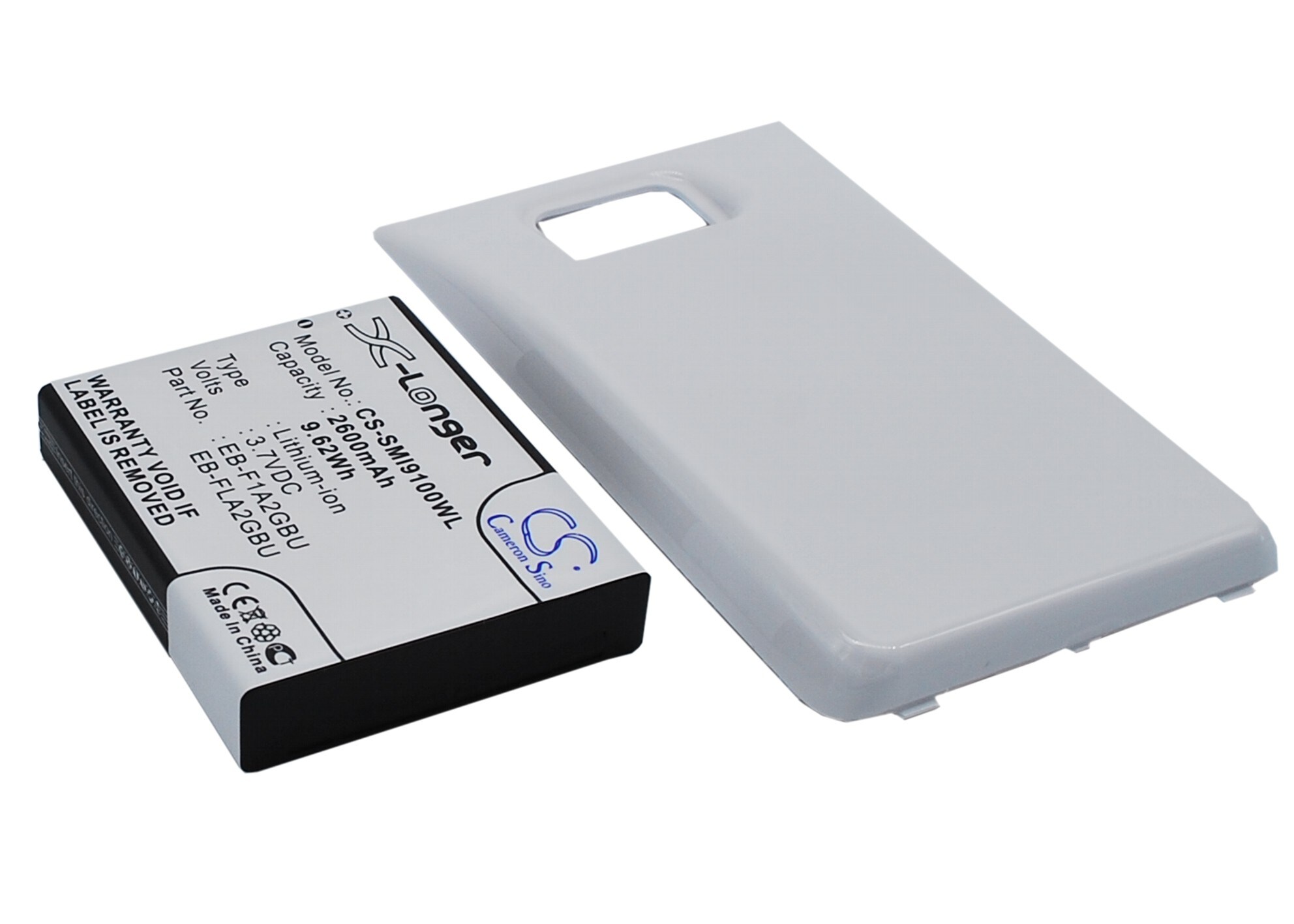Batteri for SmartPhone, Mobil for Samsung Galaxy S II, Galaxy S2, GT-I9100