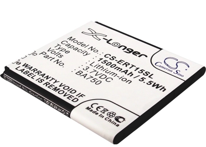 Batteri for SmartPhone, Mobil for Sony Ericsson Xperia Arc, LT15a, LT15i og andre.