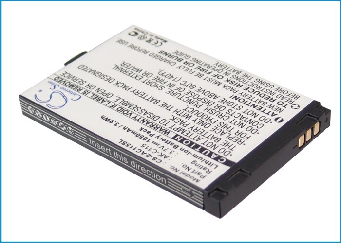 Batteri for SmartPhone, Mobil for Emporia Telme C95, Telme C96, Telme C100 og andre.