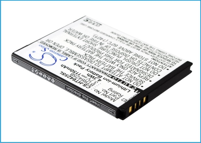 Batteri for SmartPhone, mobil for HTC Rezound, Vigor, ThunderBolt 2 osv.