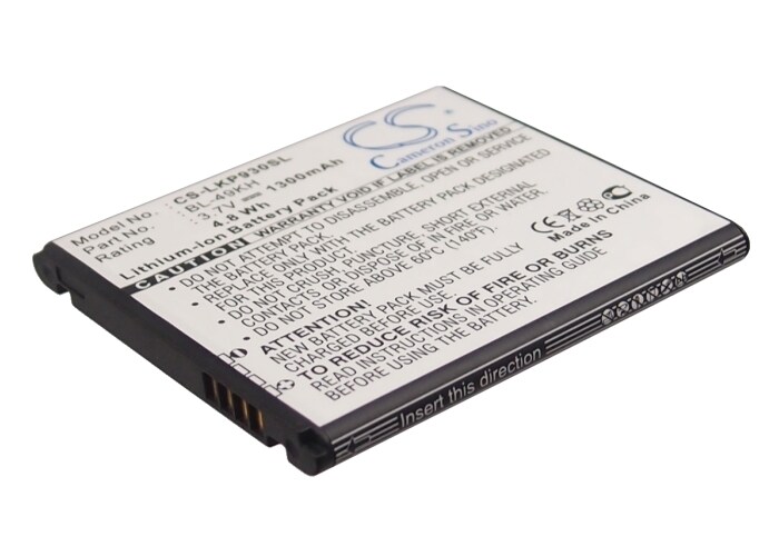 Batteri for SmartPhone, Mobil for Verizon Spectrum 4G, VS920, Spectrum