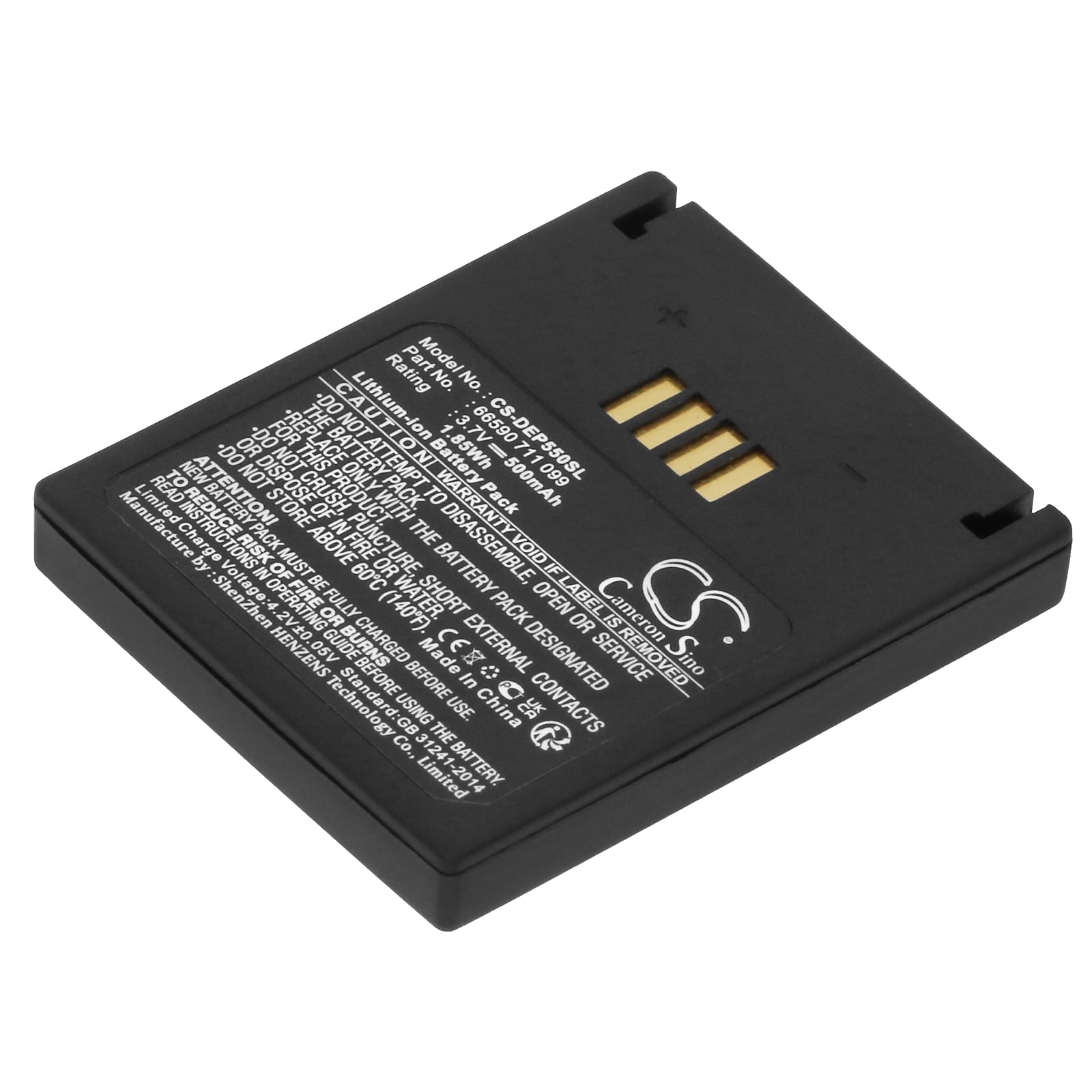 Batteri til SmartPhone, mobil til Easypack Poliflex 550, EasyPack 550, EasyPack 610 osv.