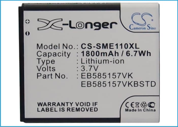 Batteri for SmartPhone, Mobil for Samsung SHV-E120S, Galaxy S II HD LTE, Celox og andre.