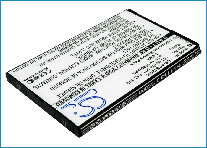 Batteri for SmartPhone, Mobil for Acer S120, Liquid Metal
