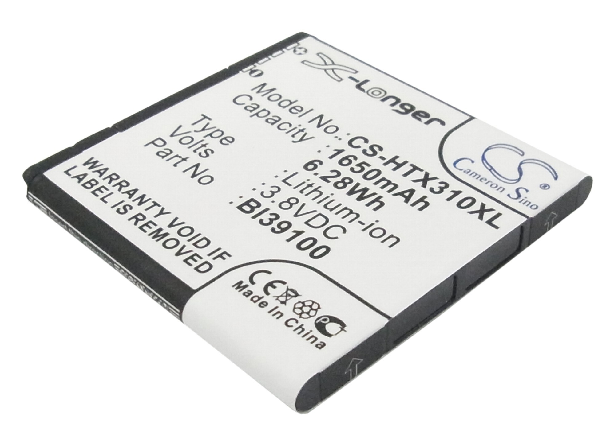 Batteri for SmartPhone, Mobil for HTC Titan, Titan II, X310E etc.