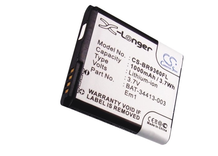 Batteri for SmartPhone, mobil for Blackberry Curve 9370, Curve 9360, Curve 9350 osv.