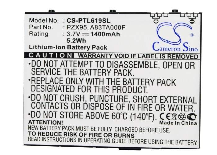 Batteri for SmartPhone, mobil for Pharos M619, Mercury 619, Traveler 619 osv.