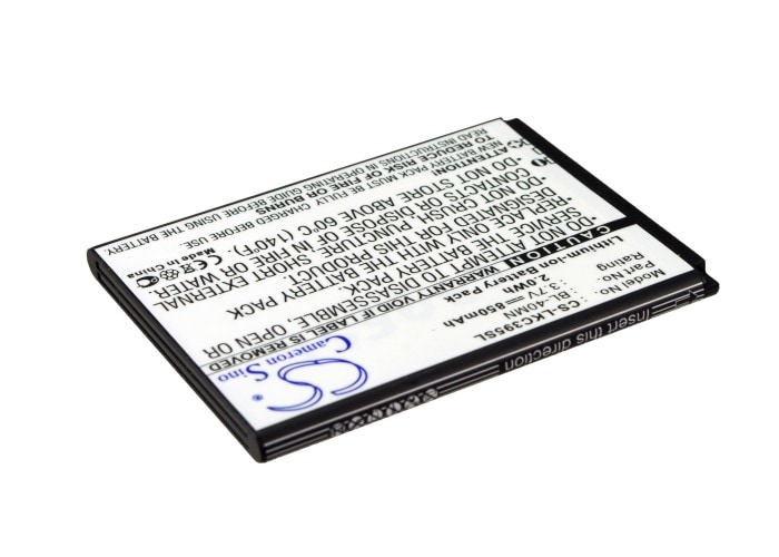 Batteri for SmartPhone, Mobil for LG LG272W, VN280, Extravert 2 og andre.
