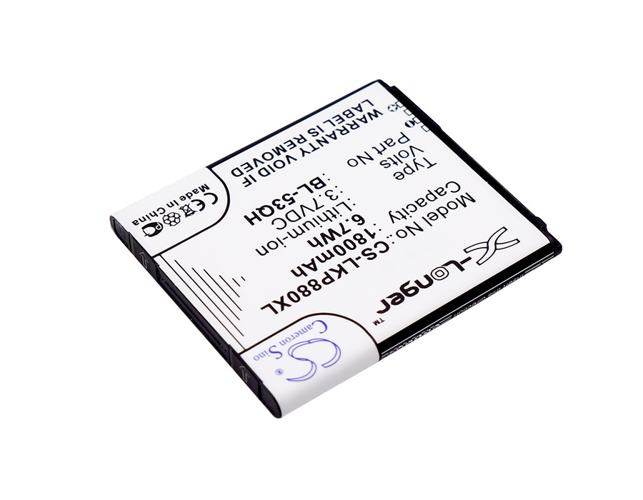 Batteri for SmartPhone, Mobil for LG P880, Optimus 4X HD, Optimus LTE II og andre.