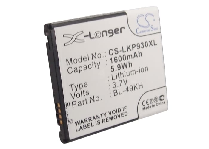 Batteri for SmartPhone, Mobil for Verizon VS920, Spectrum, Spectrum 4G