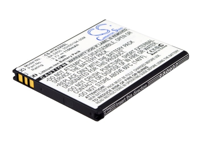 Batteri for SmartPhone, Mobil for HTC Desire C, Golf, A320E etc.
