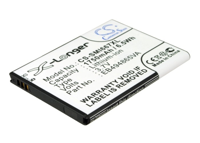 Batteri for SmartPhone, Mobil for Samsung SGH-I667, Focus 2