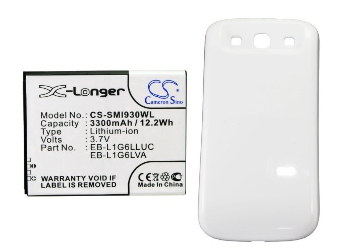 Batteri for SmartPhone, Mobil for Samsung GT-I9300, GT-I9308, SGH-T999V og andre.