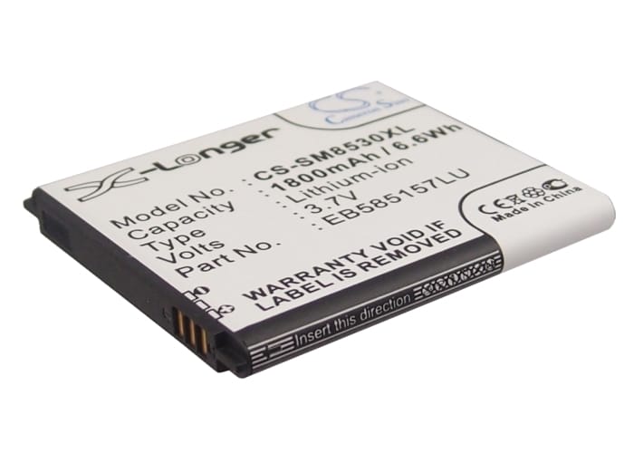 Batteri for SmartPhone, Mobil for Samsung Galaxy Beam, GT-I8530, GT-I8550 og andre.