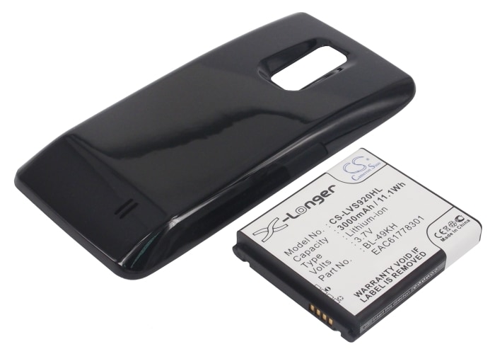 Batteri for SmartPhone, Mobil for Verizon VS920, Spectrum, Spectrum VS920 og andre.