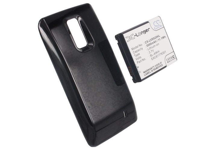 Batteri for SmartPhone, Mobil for Verizon VS920, Spectrum, Spectrum VS920 og andre.