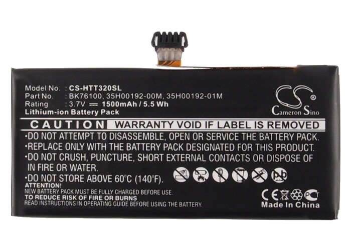 Batteri for SmartPhone, Mobil for HTC One V, T320, T320e etc.