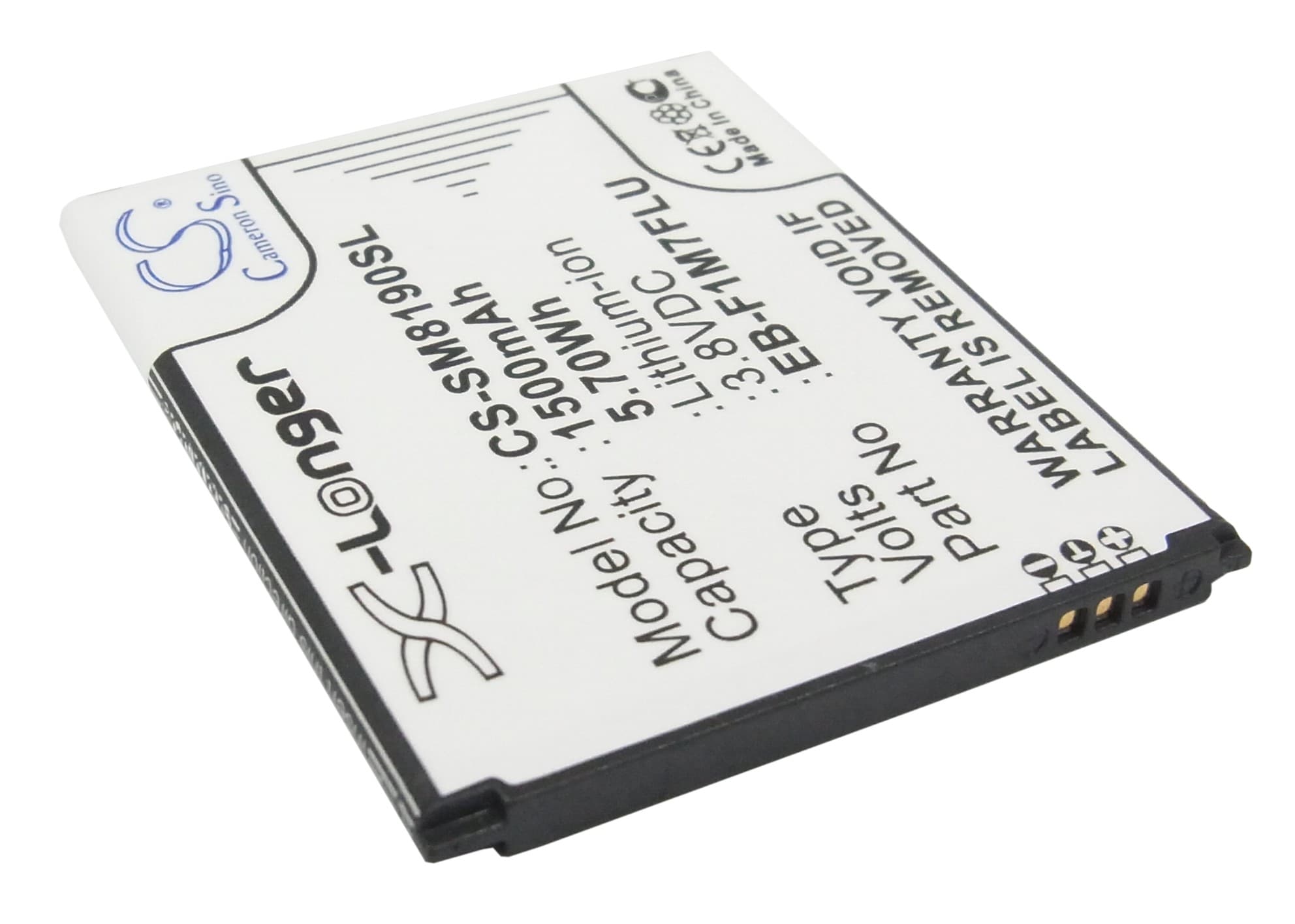 Batteri for SmartPhone, Mobil for Samsung GT-I8190, Galaxy SIII mini, Galaxy S3 mini og andre.