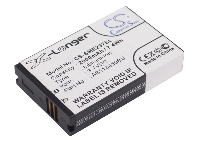 Batteri for SmartPhone, Mobil for Samsung GT-E2370, E2370 Solid, Xcover E2370