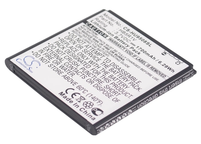 Batteri for SmartPhone, Mobil for Huawei Honor 2, Honor II, Honor Quad og andre.