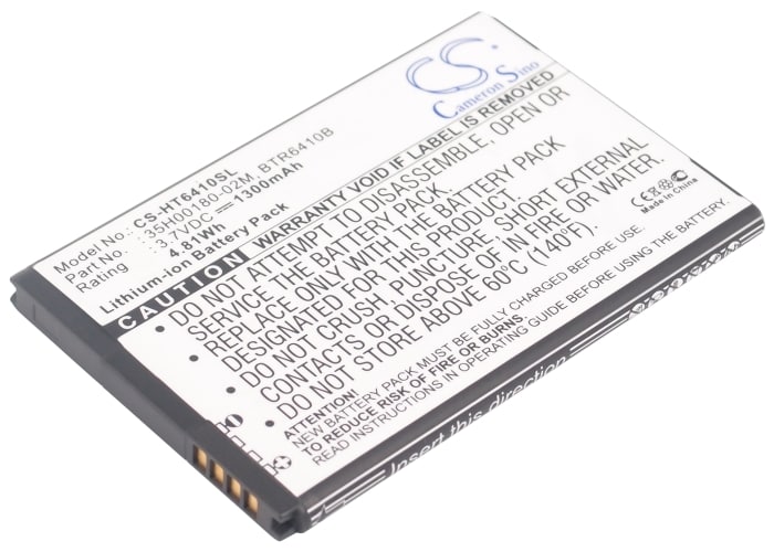 Batteri for SmartPhone, Mobil for HTC ADR6410, ADR6410L, ADR6410LVW og andre.